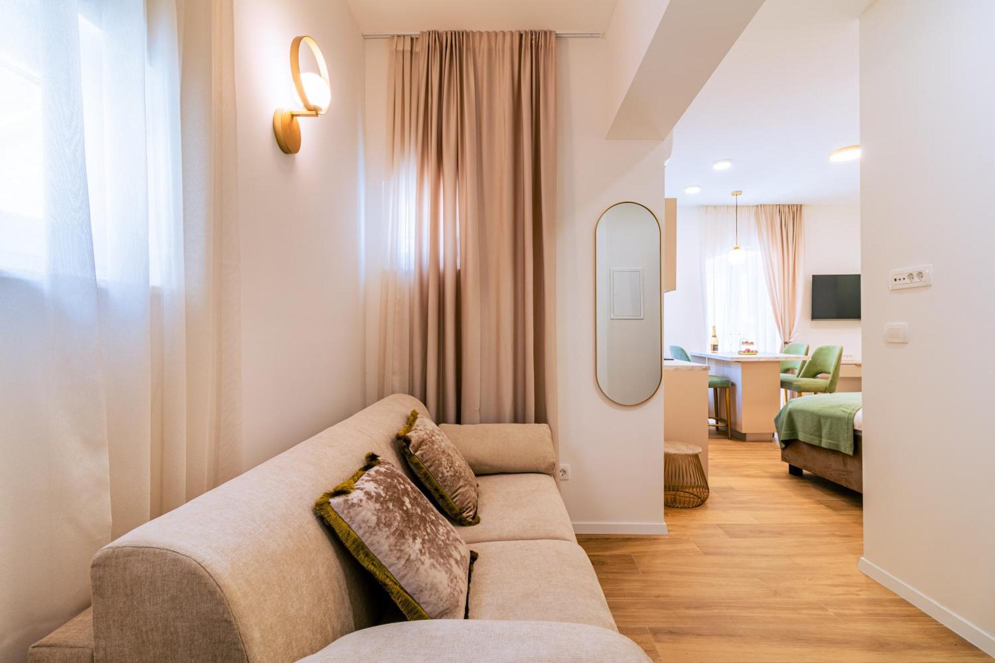 Luxury 2 Bedroom-2 Bathroom Apartment & Studio App With Rooftop Terrace Spalato Camera foto