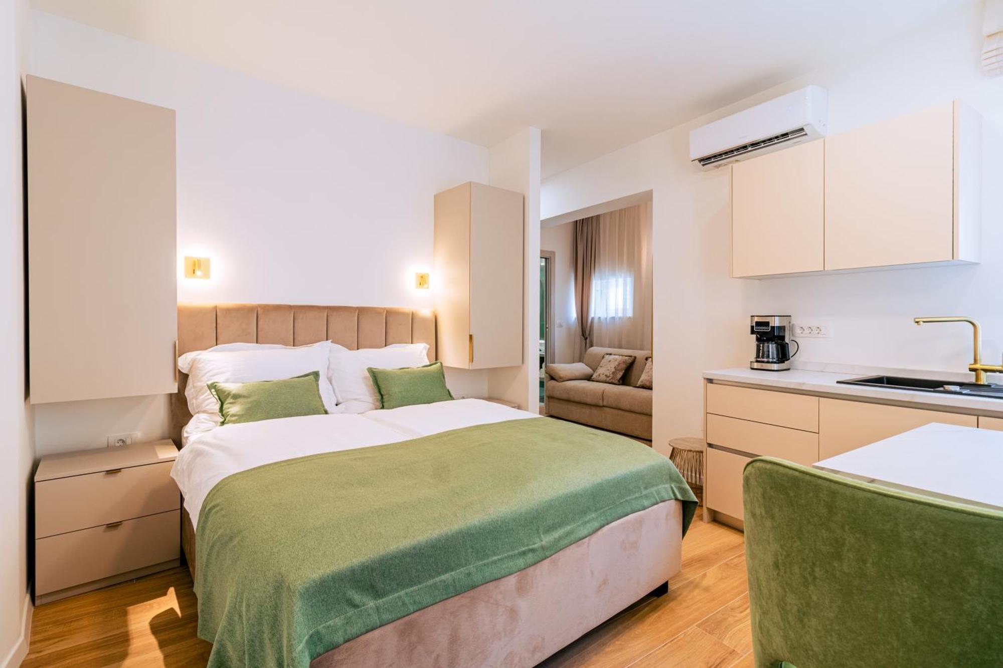 Luxury 2 Bedroom-2 Bathroom Apartment & Studio App With Rooftop Terrace Spalato Camera foto